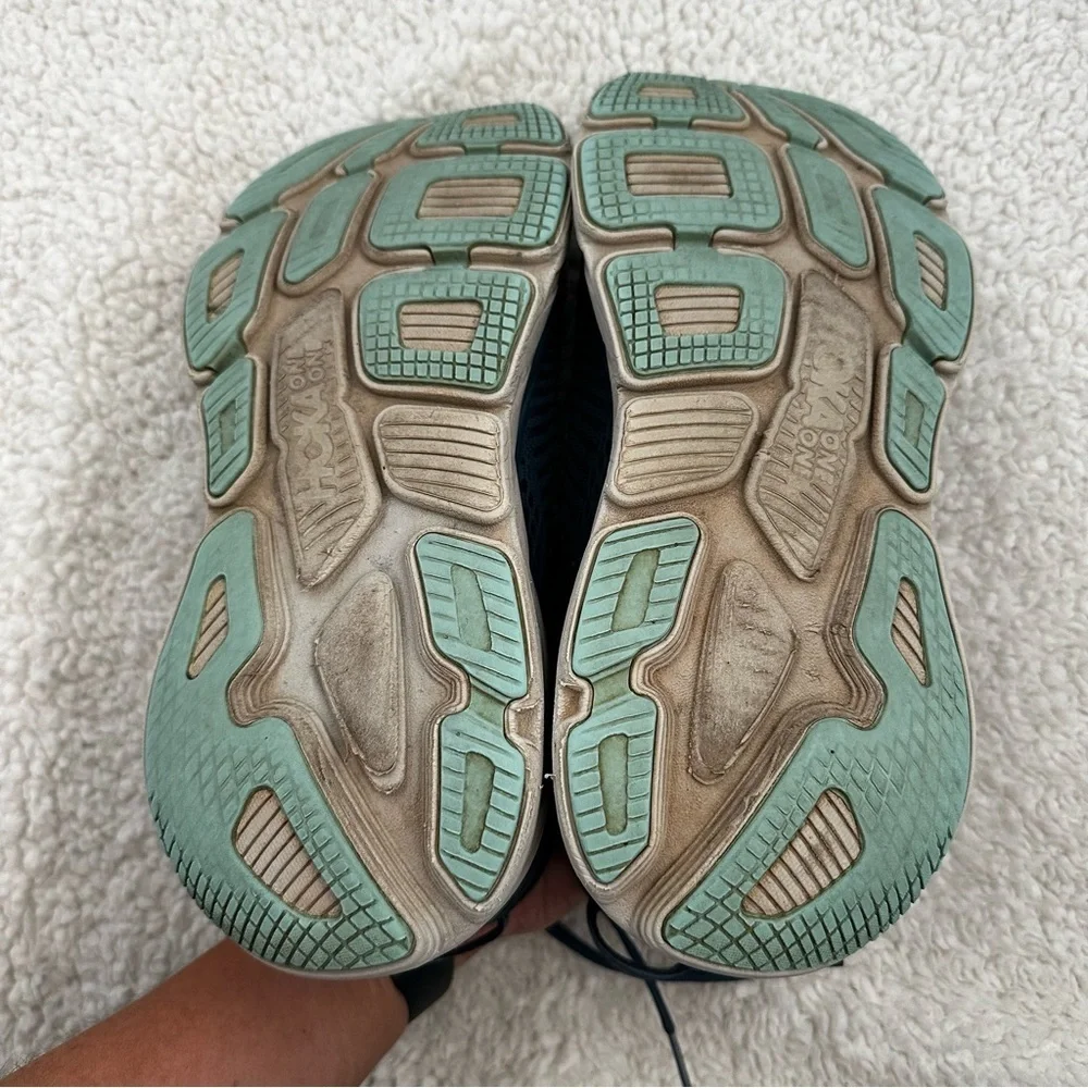 Hoka One One Bondi 7 Blue Gray Running Shoes Men’s Size 10.5 - Picture 10 of 10